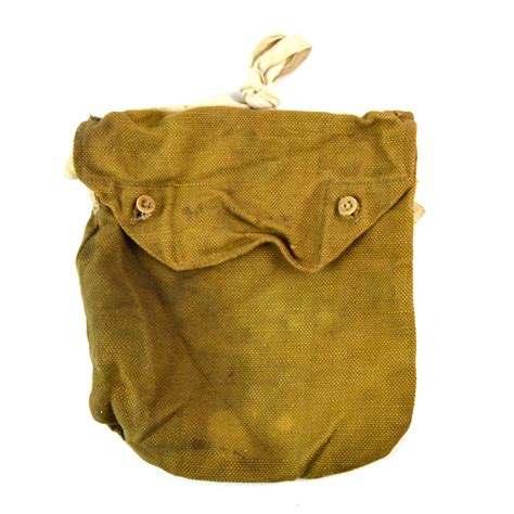 ww2 british gas mask bag